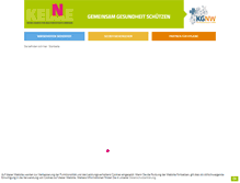 Tablet Screenshot of keine-keime.de